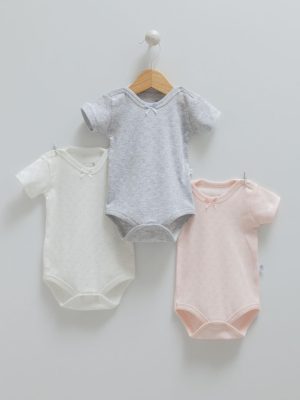 Caramell 3lü Bebek Body Seti | Pamuklu ve Hipoalerjenik Body Modelleri