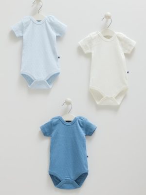 3lü Bebek Body Seti: Yumuşak ve Konforlu Günlük Kullanım İçin İdeal