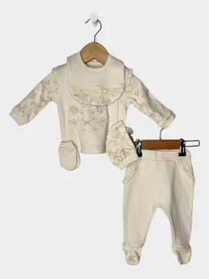 Zıbın 5'li Set Butterfly Bebek – Şirin ve Konforlu Bebek Zıbın Seti