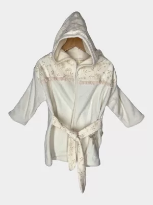 Bornoz Kız Butterfly Bebek – Yumuşacık ve Şirin Bornoz Seti
